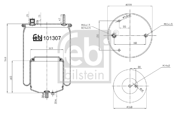 Bellow, air suspension